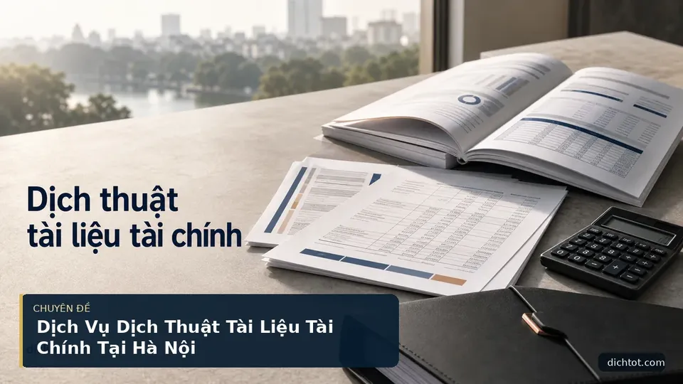 Dịch Vụ Dịch Thuật Tài Liệu Tài Chính Tại Hà Nội