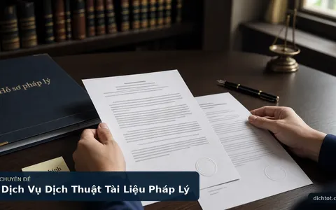 Dịch Vụ Dịch Thuật Tài Liệu Pháp Lý