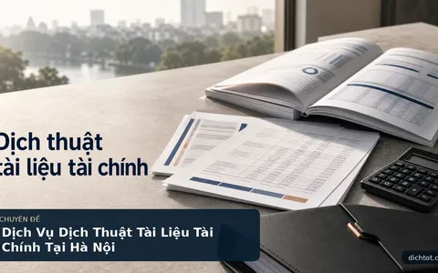 Dịch Vụ Dịch Thuật Tài Liệu Tài Chính Tại Hà Nội