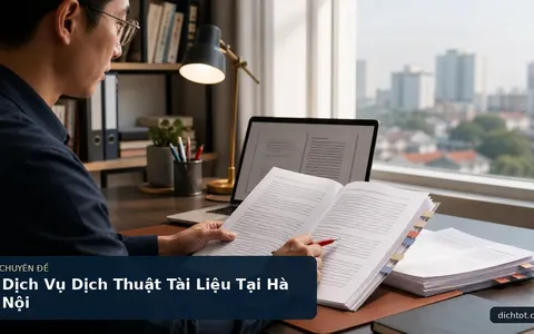 Dịch Vụ Dịch Thuật Tài Liệu Tại Hà Nội