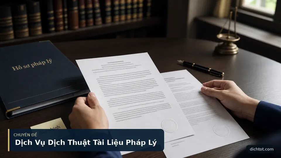 Dịch Vụ Dịch Thuật Tài Liệu Pháp Lý
