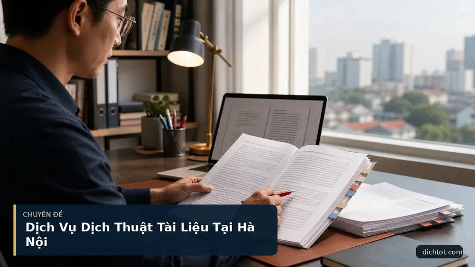 Dịch Vụ Dịch Thuật Tài Liệu Tại Hà Nội
