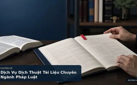 Dịch Vụ Dịch Thuật Tài Liệu Chuyên Ngành Pháp Luật