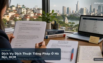 Dịch Vụ Dịch Thuật Tiếng Pháp Ở Hà Nội, HCM