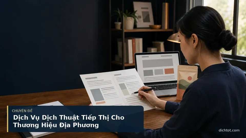 Dịch Vụ Dịch Thuật Tiếp Thị Cho Thương Hiệu Địa Phương