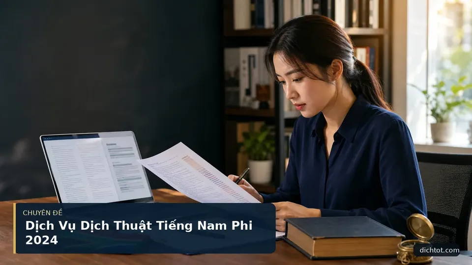 Dịch Vụ Dịch Thuật Tiếng Nam Phi 2024