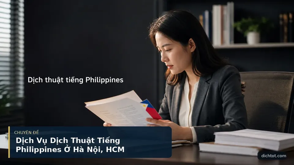 Dịch Vụ Dịch Thuật Tiếng Philippines Ở Hà Nội, HCM