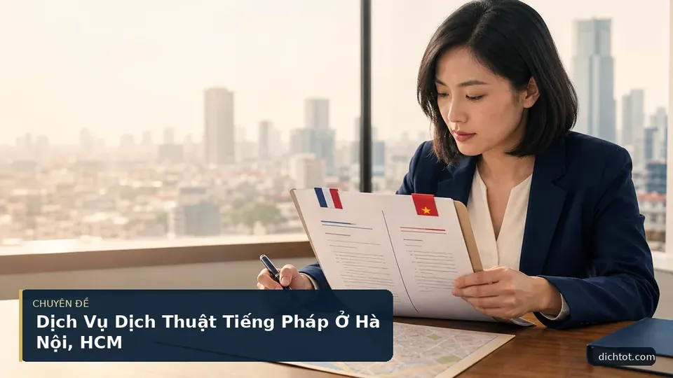 Dịch Vụ Dịch Thuật Tiếng Pháp Ở Hà Nội, HCM