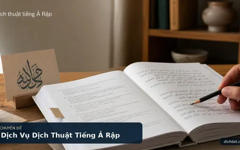 Dịch Vụ Dịch Thuật Tiếng Ả Rập