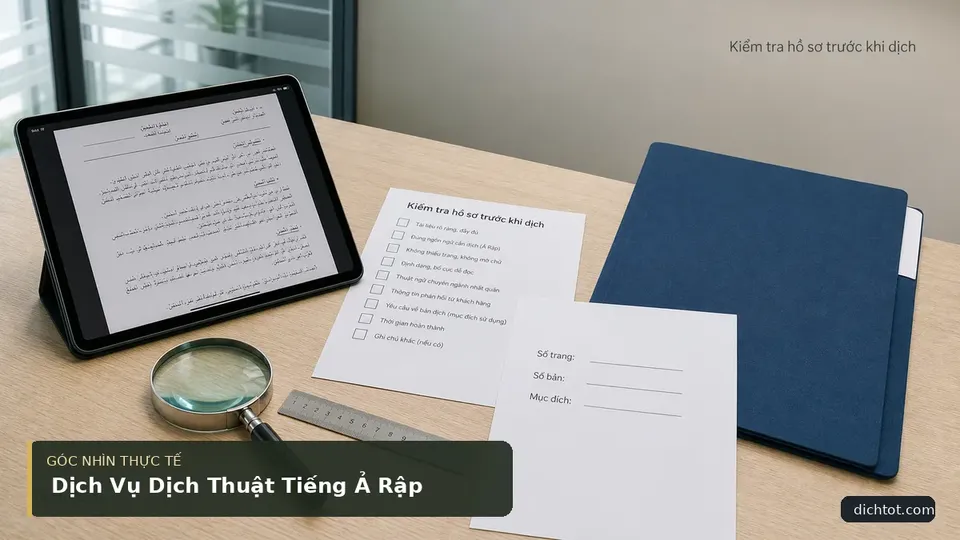 Dịch Vụ Dịch Thuật Tiếng Ả Rập — hình minh họa dịch thuật