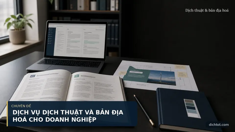 DỊCH VỤ DỊCH THUẬT VÀ BẢN ĐỊA HOÁ CHO DOANH NGHIỆP