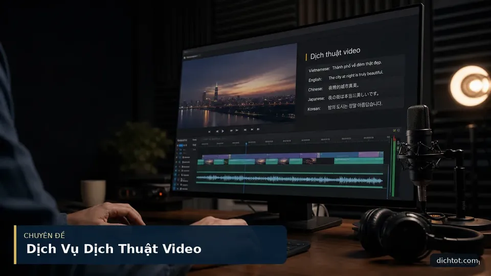 Dịch Vụ Dịch Thuật Video