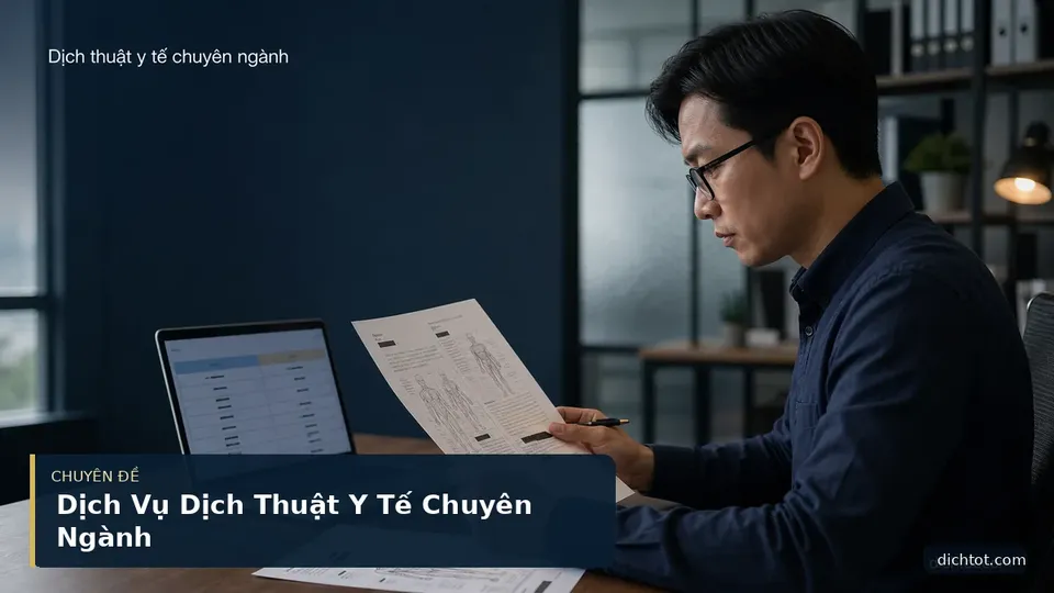 Dịch Vụ Dịch Thuật Y Tế Chuyên Ngành