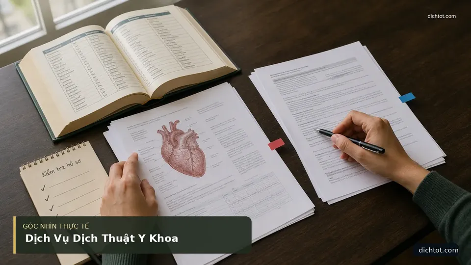 Chi tiết minh họa dịch thuật trong bài Dịch Vụ Dịch Thuật Y Khoa