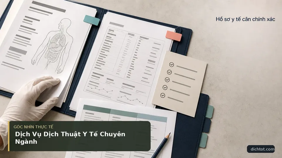 Chi tiết minh họa dịch thuật trong bài Dịch Vụ Dịch Thuật Y Tế Chuyên Ngành