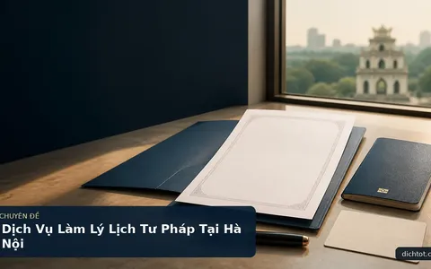 Dịch Vụ Làm Lý Lịch Tư Pháp Tại Hà Nội
