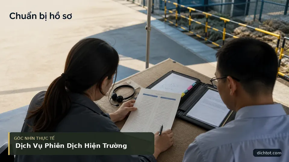 Chi tiết minh họa dịch thuật trong bài Dịch Vụ Phiên Dịch Hiện Trường