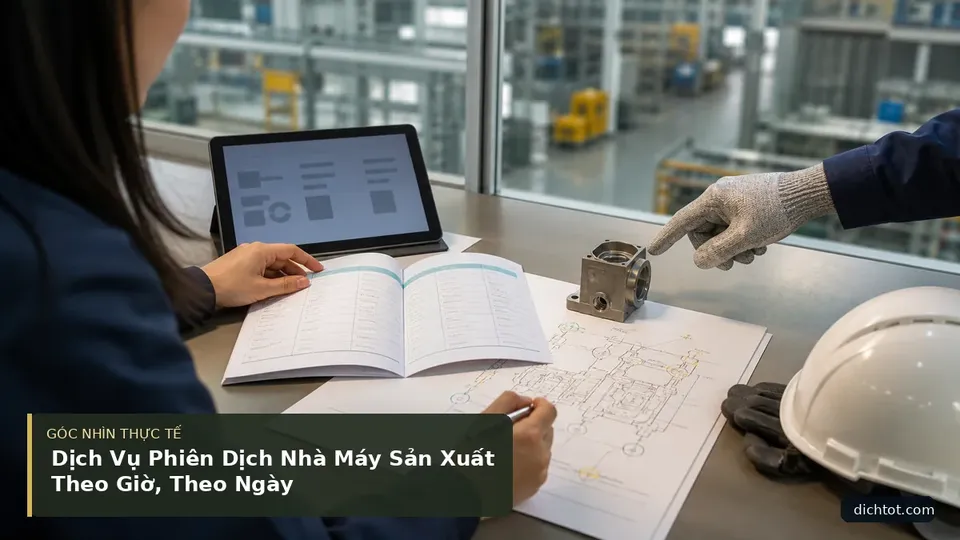 Chi tiết minh họa dịch thuật trong bài Dịch Vụ Phiên Dịch Nhà Máy Sản Xuất Theo Giờ, Theo Ngày