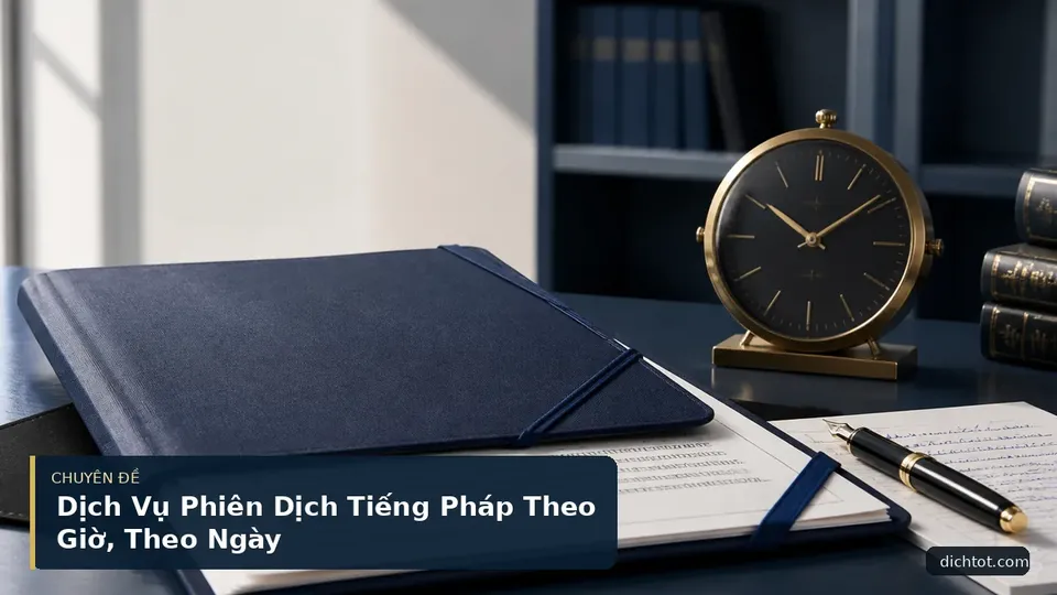 Dịch Vụ Phiên Dịch Tiếng Pháp Theo Giờ, Theo Ngày