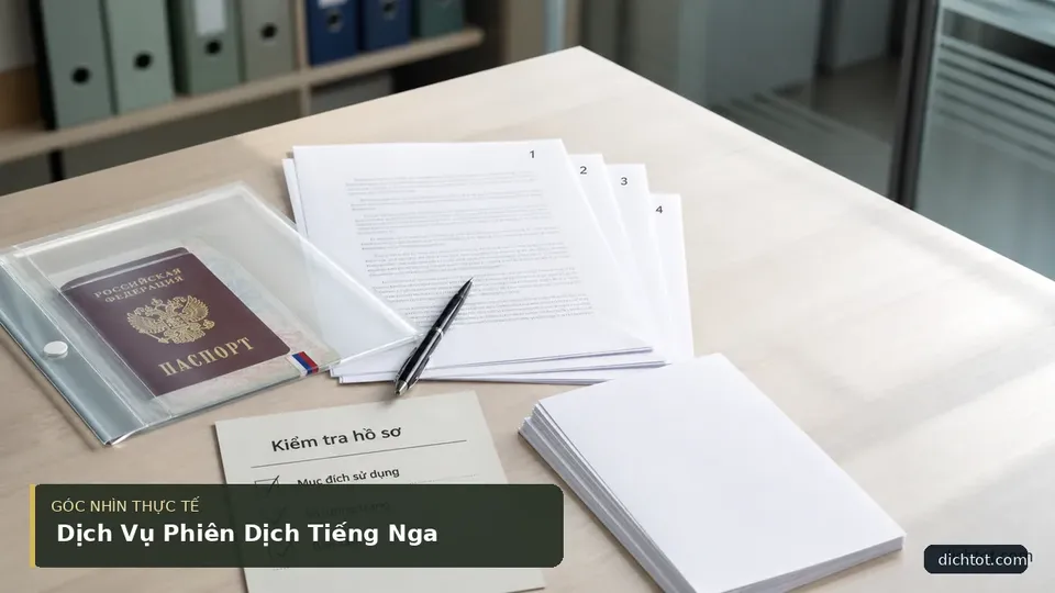 Chi tiết minh họa dịch thuật trong bài Dịch Vụ Phiên Dịch Tiếng Nga