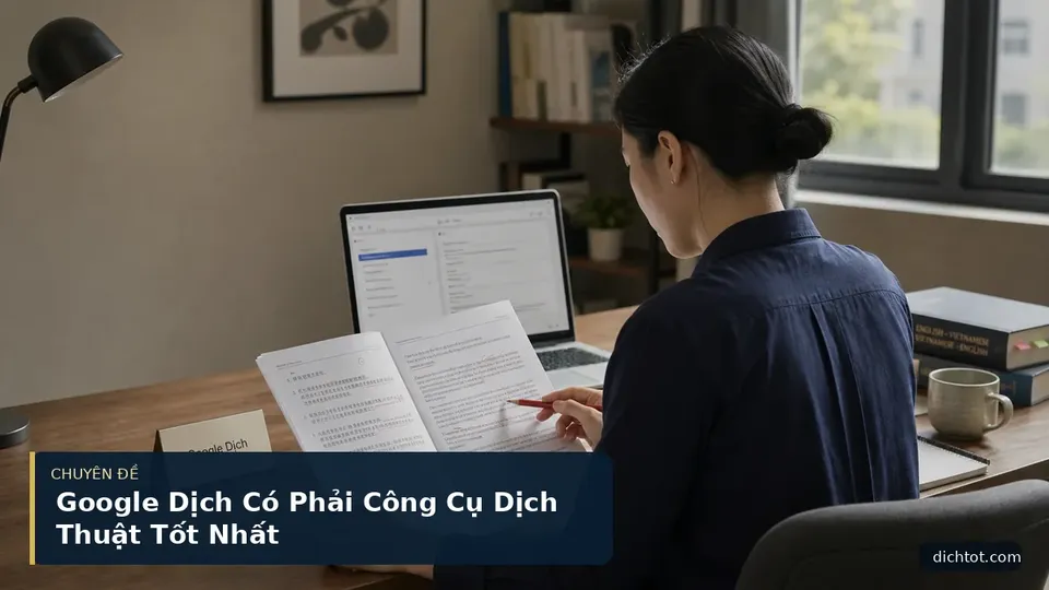 Google Dịch Có Phải Công Cụ Dịch Thuật Tốt Nhất