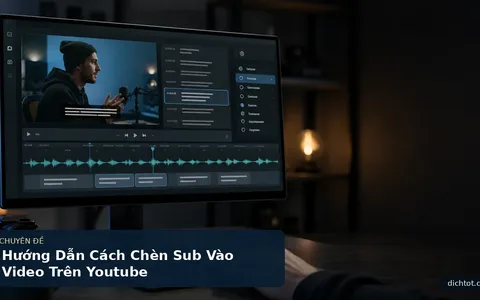 Hướng Dẫn Cách Chèn Sub Vào Video Trên Youtube