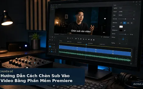 Hướng Dẫn Cách Chèn Sub Vào Video Bằng Phần Mềm Premiere