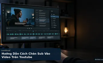 Hướng Dẫn Cách Chèn Sub Vào Video Trên Youtube