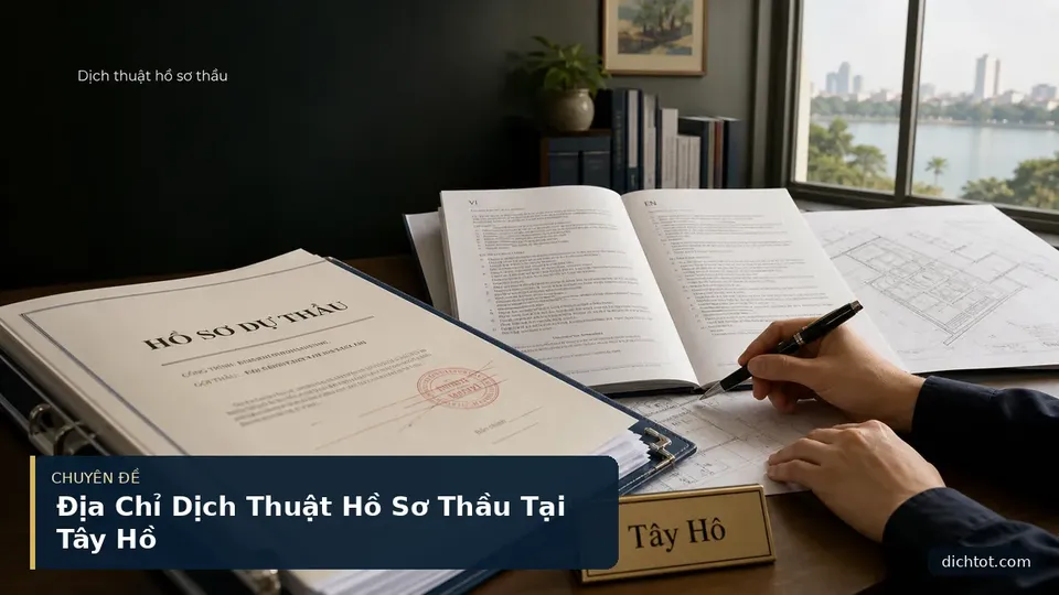 Địa Chỉ Dịch Thuật Hồ Sơ Thầu Tại Tây Hồ