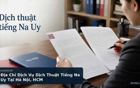 Địa Chỉ Dịch Vụ Dịch Thuật Tiếng Na Uy Tại Hà Nội, HCM