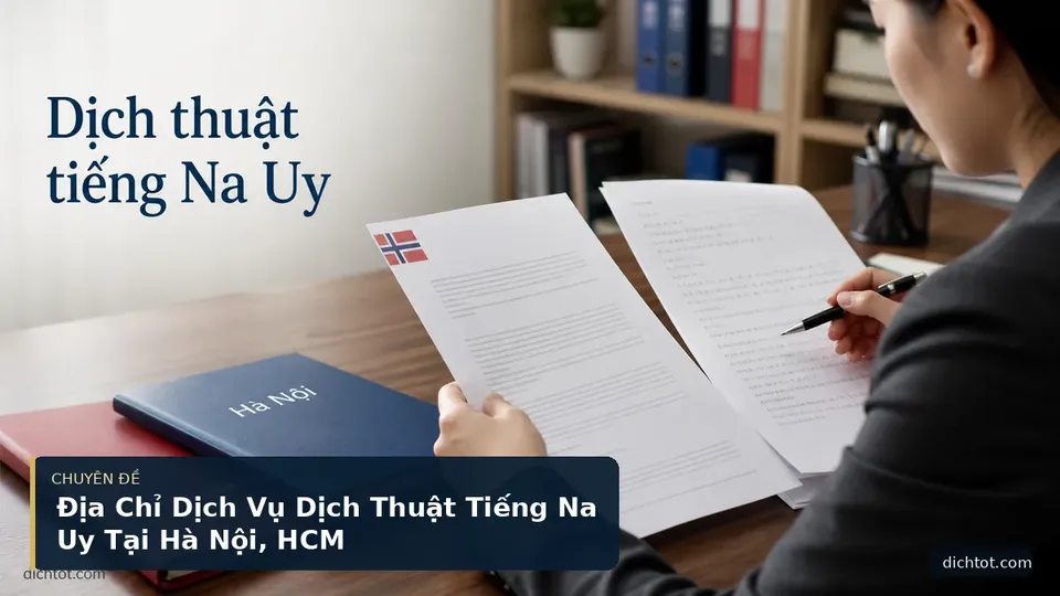 Địa Chỉ Dịch Vụ Dịch Thuật Tiếng Na Uy Tại Hà Nội, HCM