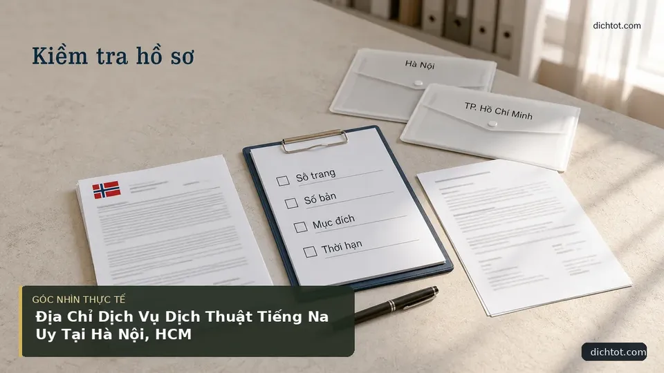 Địa Chỉ Dịch Vụ Dịch Thuật Tiếng Na Uy Tại Hà Nội, HCM — hình minh họa dịch thuật