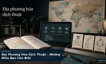 Địa Phương Hóa Dịch Thuật – Những Điều Bạn Cần Biết