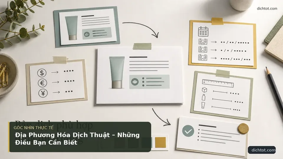 Địa Phương Hóa Dịch Thuật – Những Điều Bạn Cần Biết — hình minh họa dịch thuật