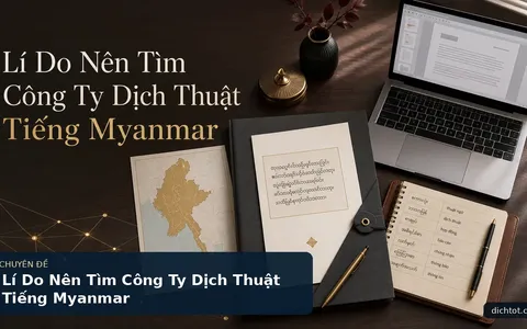 Lí Do Nên Tìm Công Ty Dịch Thuật Tiếng Myanmar