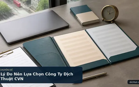 Lý Do Nên Lựa Chọn Công Ty Dịch Thuật CVN