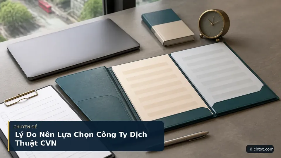 Lý Do Nên Lựa Chọn Công Ty Dịch Thuật CVN