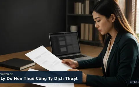 Lý Do Nên Thuê Công Ty Dịch Thuật