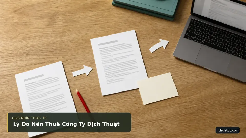 Lý Do Nên Thuê Công Ty Dịch Thuật — hình minh họa dịch thuật