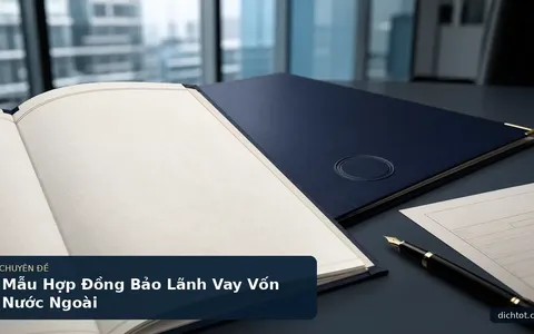 Mẫu Hợp Đồng Bảo Lãnh Vay Vốn Nước Ngoài