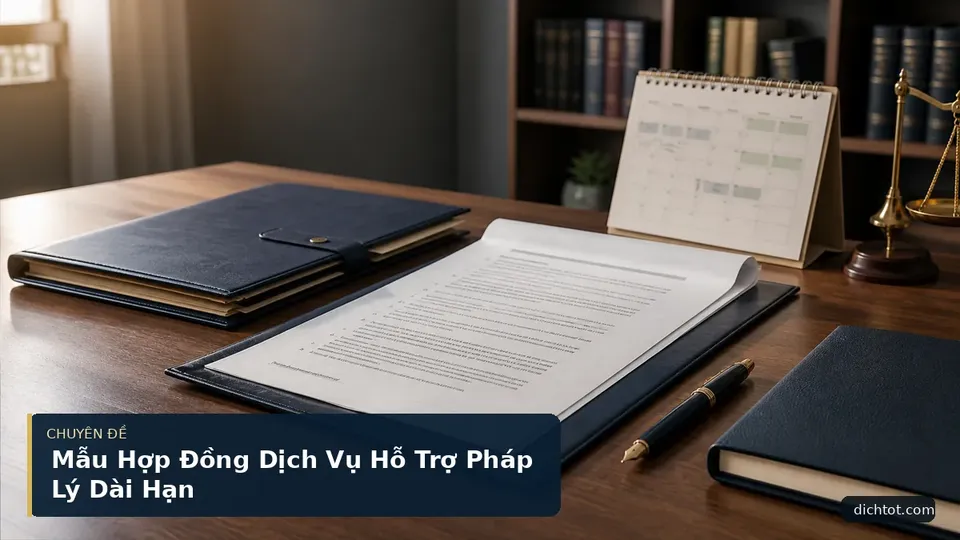 Mẫu Hợp Đồng Dịch Vụ Hỗ Trợ Pháp Lý Dài Hạn
