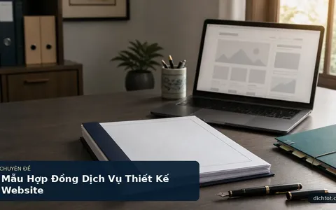 Mẫu Hợp Đồng Dịch Vụ Thiết Kế Website