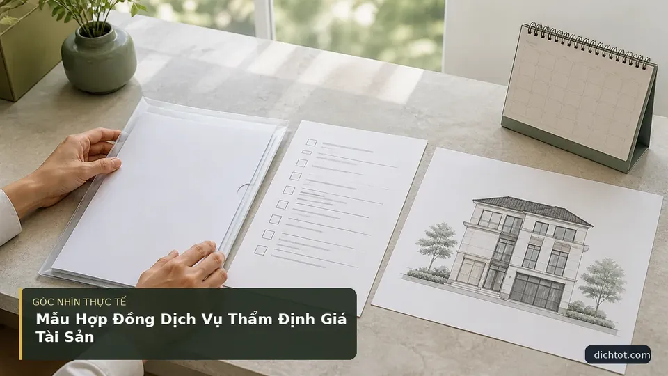 Chi tiết minh họa dịch thuật trong bài Mẫu Hợp Đồng Dịch Vụ Thẩm Định Giá Tài Sản