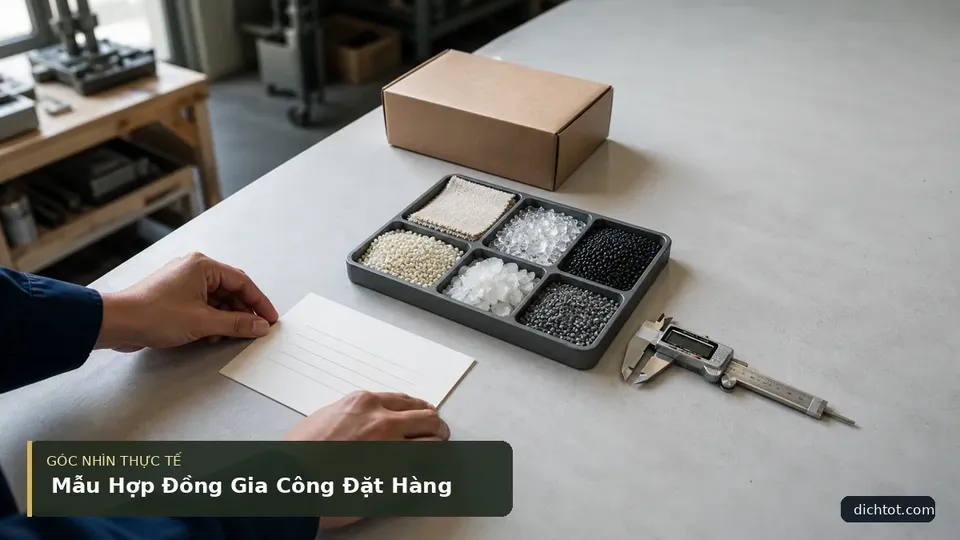 Chi tiết minh họa dịch thuật trong bài Mẫu Hợp Đồng Gia Công Đặt Hàng