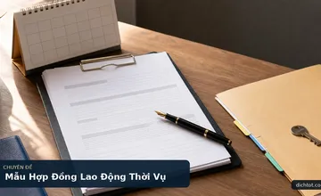 Mẫu Hợp Đồng Lao Động Thời Vụ