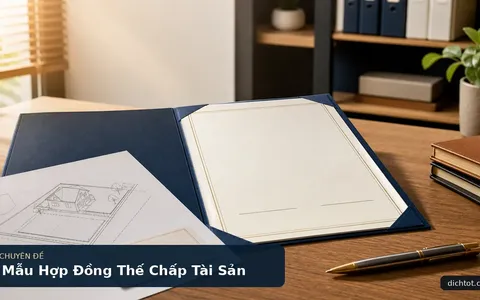 Mẫu Hợp Đồng Thế Chấp Tài Sản