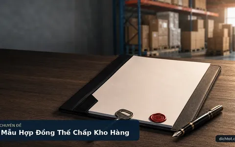 Mẫu Hợp Đồng Thế Chấp Kho Hàng