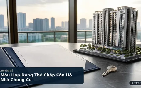 Mẫu Hợp Đồng Thế Chấp Căn Hộ Nhà Chung Cư