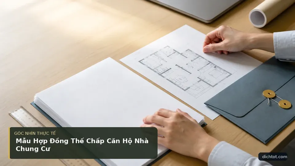 Chi tiết minh họa dịch thuật trong bài Mẫu Hợp Đồng Thế Chấp Căn Hộ Nhà Chung Cư