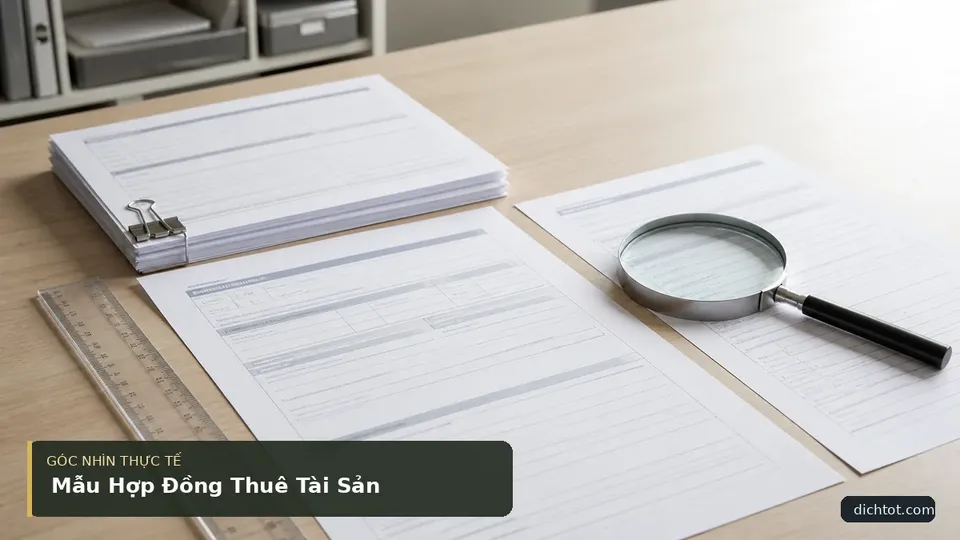 Chi tiết minh họa dịch thuật trong bài Mẫu Hợp Đồng Thuê Tài Sản